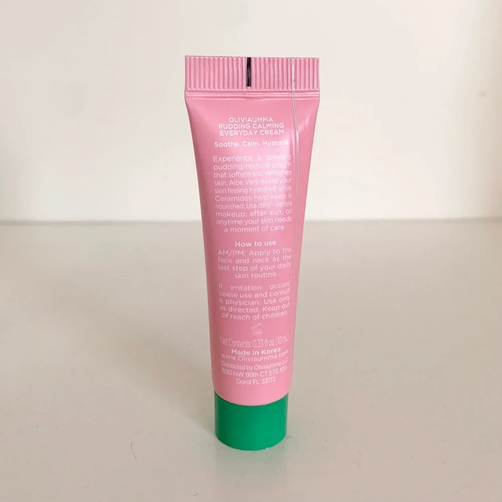 Oliviaumma glass skin Pudding Calming Everyday Cream kbeauty